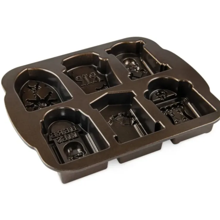 NORDIC WARE Moule à Gâteaux Pierres Tombales (x6) Bronze Best