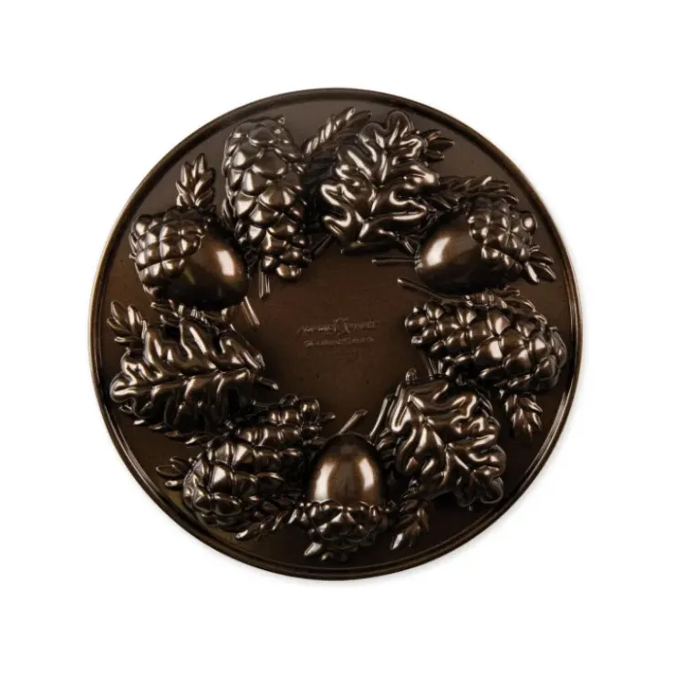 NORDIC WARE Moule à Gâteaux Pommes de Pin (x9) Bronze