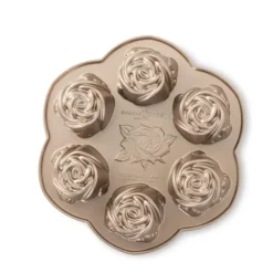NORDIC WARE Moule à Gâteaux Roses (x6) Toffee Hot