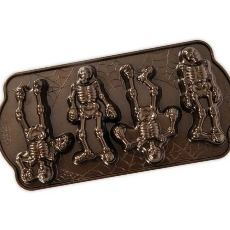 NORDIC WARE Moule à Gâteaux Squelettes (x4) Bronze Best