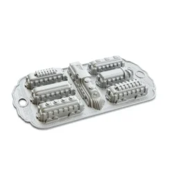 NORDIC WARE Moule à Gâteaux Train Nordic Express (x7) Silver Clearance