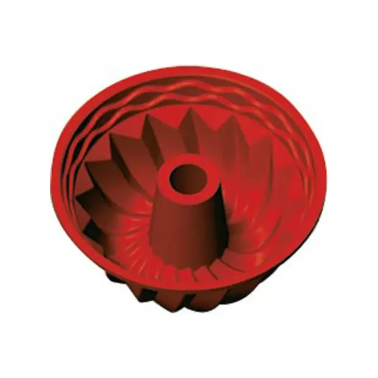 SILIKOMART Moule à Kouglof professionnel en silicone 22 cm Hot