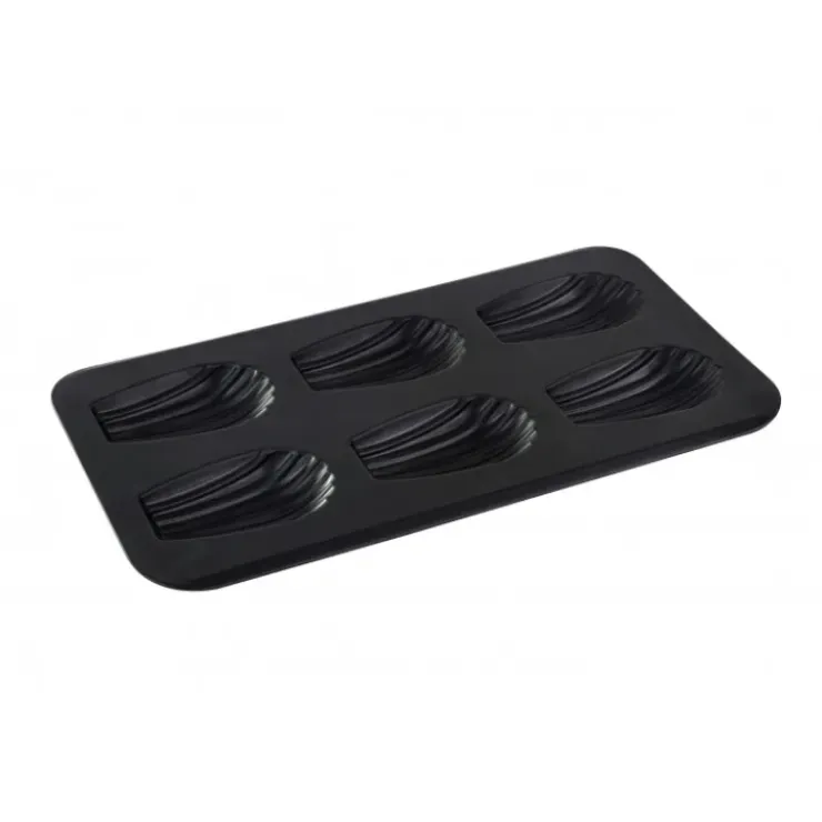 GOBEL Moule 6 Madeleines XXL Anti-Adhésif Obsidian Sale