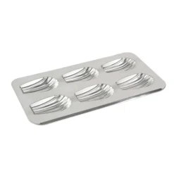 GOBEL Moule 6 Madeleines XXL Fer Blanc New