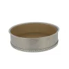 DE BUYER Moule à Manqué Rond Inox Perforé Amovible Ø 24 cm x H 6,5 cm Outlet