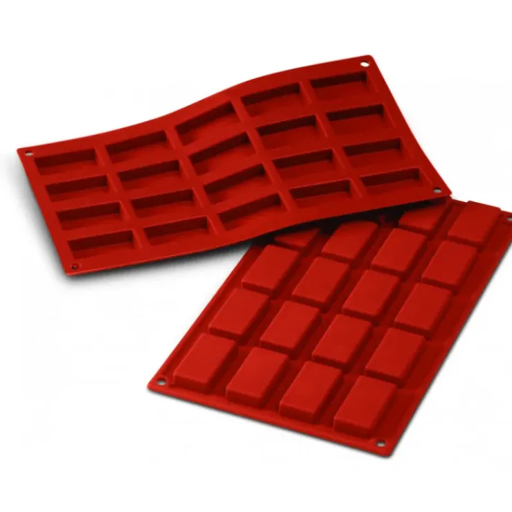 SILIKOMART Moule à mini Financier silicone souple professionnel Hot