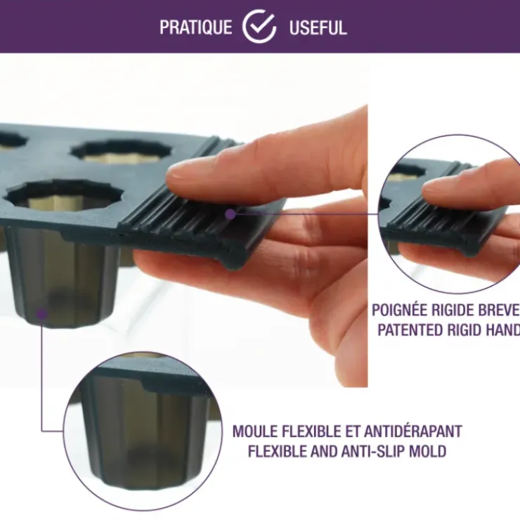 MASTRAD Moule à Mini-Cannelés Silicone (x28) New