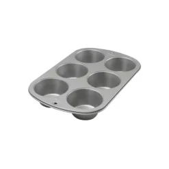 WILTON Moule à Muffins Aluminium 34 x 23 cm (x6)