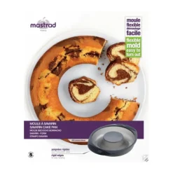 MASTRAD Moule à Savarin Silicone 31 x 25,5 cm Best