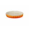 LE CREUSET Moule à Tarte en Céramique 28 cm Volcanique Hot