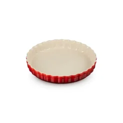 LE CREUSET Moule à Tarte en Céramique 28 cm Cerise Best