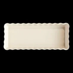 EMILE HENRY Moule à Tarte Rectangulaire en Céramique 15 x 36 cm Argile Online