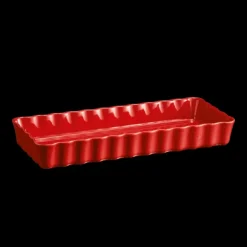 EMILE HENRY Moule à Tarte Rectangulaire en Céramique 15 x 36 cm Grand Cru Best