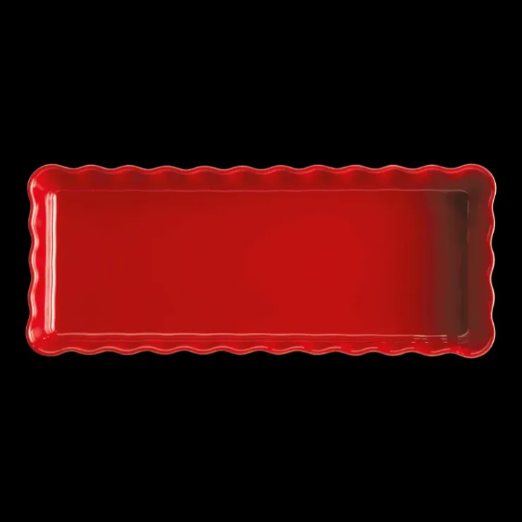 EMILE HENRY Moule à Tarte Rectangulaire en Céramique 15 x 36 cm Grand Cru Best
