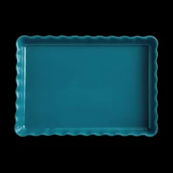 EMILE HENRY Moule à Tarte Rectangulaire en Céramique 33,5 x 24 cm Calanque Online