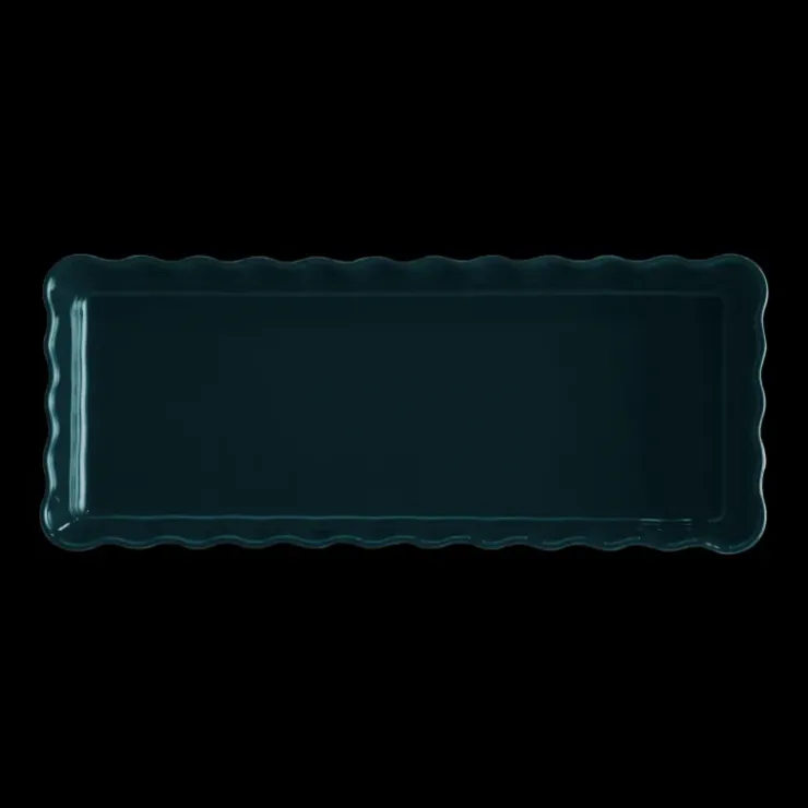 EMILE HENRY Moule à Tarte Rectangulaire en Céramique 15 x 36 cm Belle-Île Discount