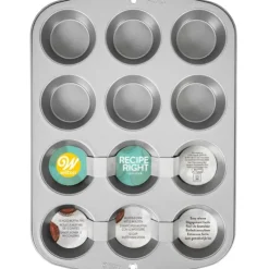 WILTON Moule a Muffins 37x27 cm Hot
