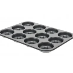 DE BUYER Moule Anti Adhésif 12 Mini Savarins Fermés Ø 7 cm x H 2,2 cm Outlet