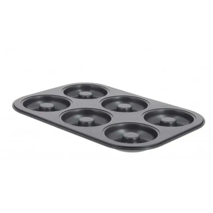 DE BUYER Moule Anti Adhésif 6 Mini Savarins Fermés Ø 8 cm x H 2,2 cm New