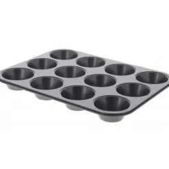 DE BUYER Moule Anti Adhésif 12 Muffins Ø 7 cm x H 3 cm New