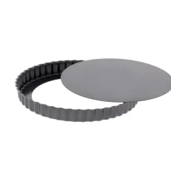 DE BUYER Moule Anti Adhésif Tarte Cannelée Fond Amovible Ø 20 cm x H 2 cm Clearance