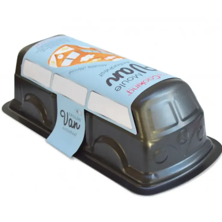 SCRAPCOOKING Moule Anti Adhésif Van 23,5 cm