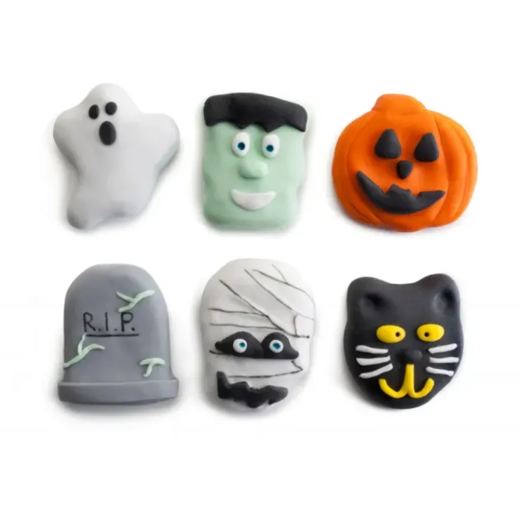 IBILI Moule Anti-adhérent Biscuits Halloween 44 x 28 cm (x12) Discount