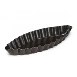 GOBEL Moule Barquette Cannelée 12 x 5 cm x H 1,2 cm Discount