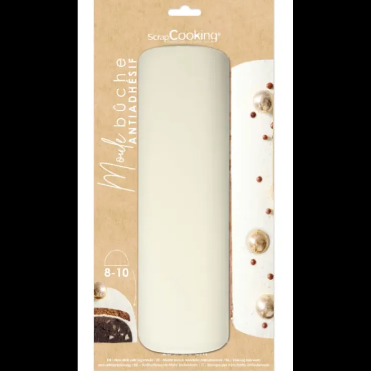 SCRAPCOOKING Moule Bûche Antiadhésif 28 cm New