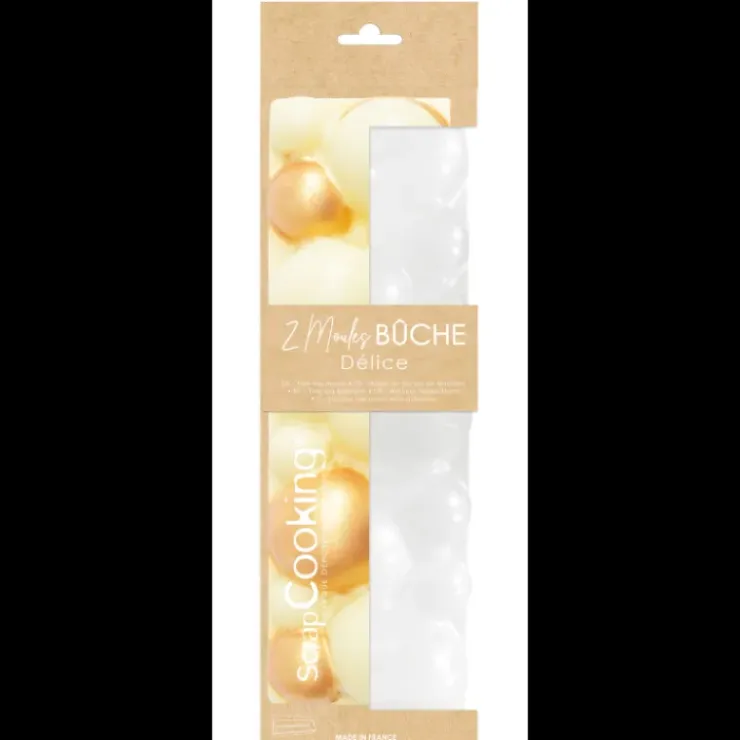 SCRAPCOOKING Moule Bûche Délice 30 cm PET (x2) Best