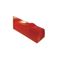 MALLARD FERRIERE Moule Bûches décors feuilles (x12)