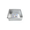 PME Moule Carré 15 x 15 cm H.10 cm Aluminium Discount