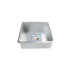 PME Moule Carré 10 x 10 cm H.10 cm Aluminium