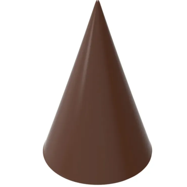 CHOCOLATE WORLD Moule Chocolat Aimanté Cône 12 cm New