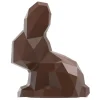CHOCOLATE WORLD Moule Chocolat Aimanté Lapin Origami 17,5 cm New