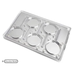 CHOCOLATE WORLD Moule Chocolat Aimanté Sucette Rond (x5) Sale