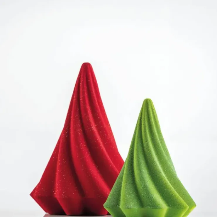 PAVONI Moule Chocolat Arbre Twirl Ø 15 x H 20 cm (x2) Outlet