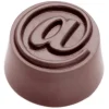 CHOCOLATE WORLD Moule Chocolat Arobase Ø 28 mm (x32) Discount