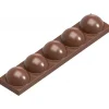 CHOCOLATE WORLD Moule Chocolat Barre 5 Billes (x8)