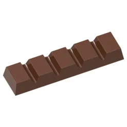 CHOCOLATE WORLD Moule Chocolat Barre 5 Rectangles (x20)