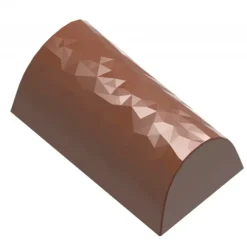 CHOCOLATE WORLD Moule Chocolat Bûche à Facettes 3,6 x 2 cm (x24) Outlet