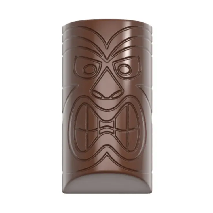 Chocolat Form Moule Chocolat Bûchette avec Visage (x21) New