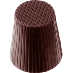 CHOCOLATE WORLD Moule Chocolat Bonbon Strié (x35) New