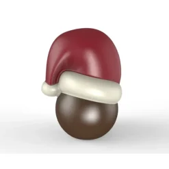 POP CHOCOLAT Moule Chocolat Boules de Noël Ø55x90 mm (x4) Chocolat Form Best