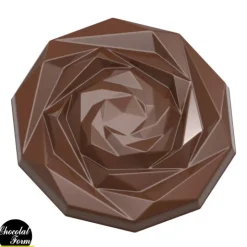 Chocolat Form Moule Chocolat Caraque Rose 4,5 cm (x10) New