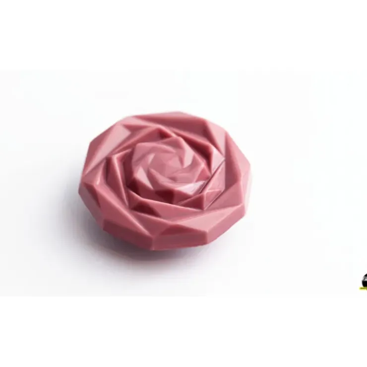 Chocolat Form Moule Chocolat Caraque Rose 4,5 cm (x10) New