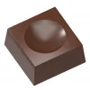 CHOCOLATE WORLD Moule Chocolat Carré Creux 43 mm (x10) Discount