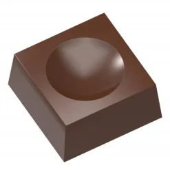 CHOCOLATE WORLD Moule Chocolat Carré Creux 43 mm (x10) Discount