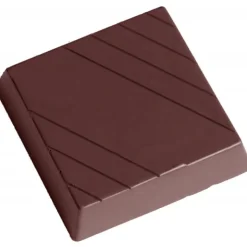CHOCOLATE WORLD Moule Chocolat Carré Ligné 4,1 cm (x15) New