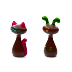 POP CHOCOLAT Moule Chocolat Chat et Lapin de Pâques (x4) Sale